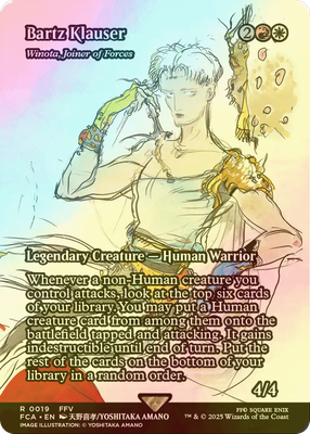 MTG FOIL Bartz Klauser (Full Art ) English | eBay