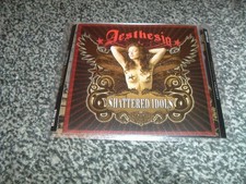 AESTHESIA - SHATTERED IDOLS - CD ALBUM - NO CASE/TRAY - GUNS N ROSES STYLE ROCK