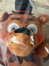 Jazwares Five Nights At Freddy's FNAF Toy Freddy 8" Plush Wave 2 Glow GITD Eyes