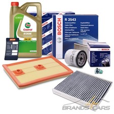 BOSCH INSPEKTIONSPAKET FÜR AUDI A3 SEAT SKODA VW GOLF 7 TOURAN 1.2 1.4 TSI TFSI