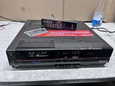 Sony EV-A80 Video 8 Cassette Recorder VCR Deck Untested With Remote.