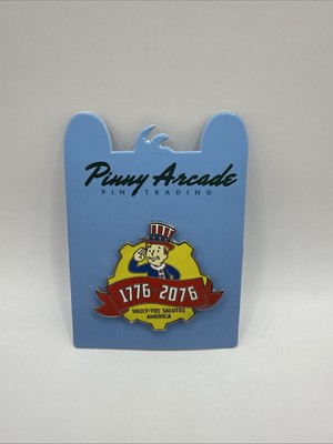 Pinny Arcade PAX West 2018 Fallout 76 Vault Boy Tricentennial Pin Bethesda NEW