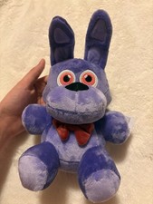 Jazwares Five Nights at Freddy's FNAF Classic Bonnie 8  Plush Glow Eyes GITD NWT