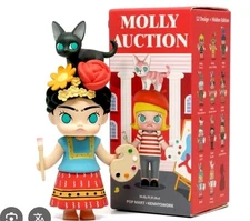 POP MART x KENNYSWORK Molly Auction Molly Ka ka Mini Figure Red