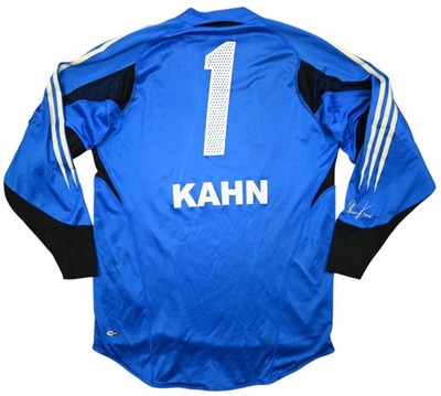 Adidas 2004-05 BAYERN MUNCHEN *KAHN* GOALKEEPER LONGSLEEVE SHIRT TRIKOT S