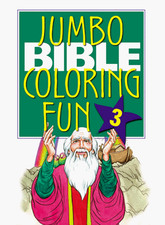 3: JUMBO BIBLE COLORING FUN JUMBO BIBLE COLORING BOOKS By Ken Save Excellent 