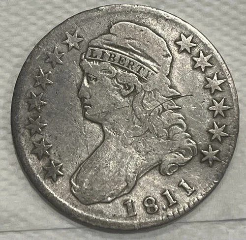 1811-P Capped Bust Half Dollar — photo from the most recent tracked eBay sale