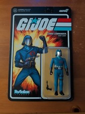 Super7 G.I. Joe Reaction Wave Cobra Commander 3.5 in Action Figure