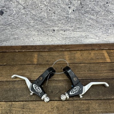 Vintage Avid SD-1.9L Brake Levers Pair Black 3-Finger 22.2mm MTB