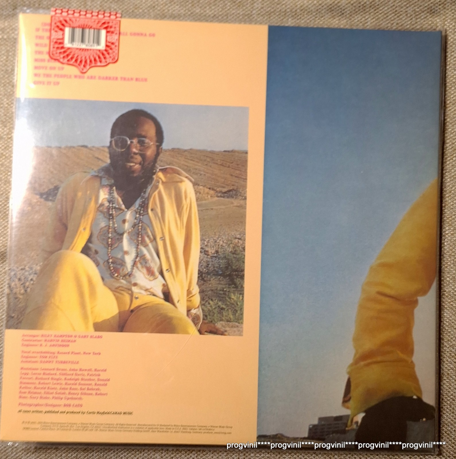 Curtis Mayfield ‎– Curtis VINYL LP Rhino Reserve NEW 2025 Black Friday RSD rei