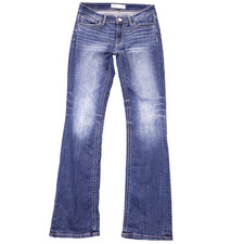 BKE Payton Universal Fit Mid Rise Tailored Bootcut 30x34.5 Actual Sz Stretch