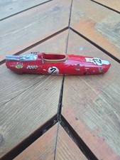 Vintage Strombecker 1/32 Scale Maserati 250F F1 Slot Car Body Shell Red No 2