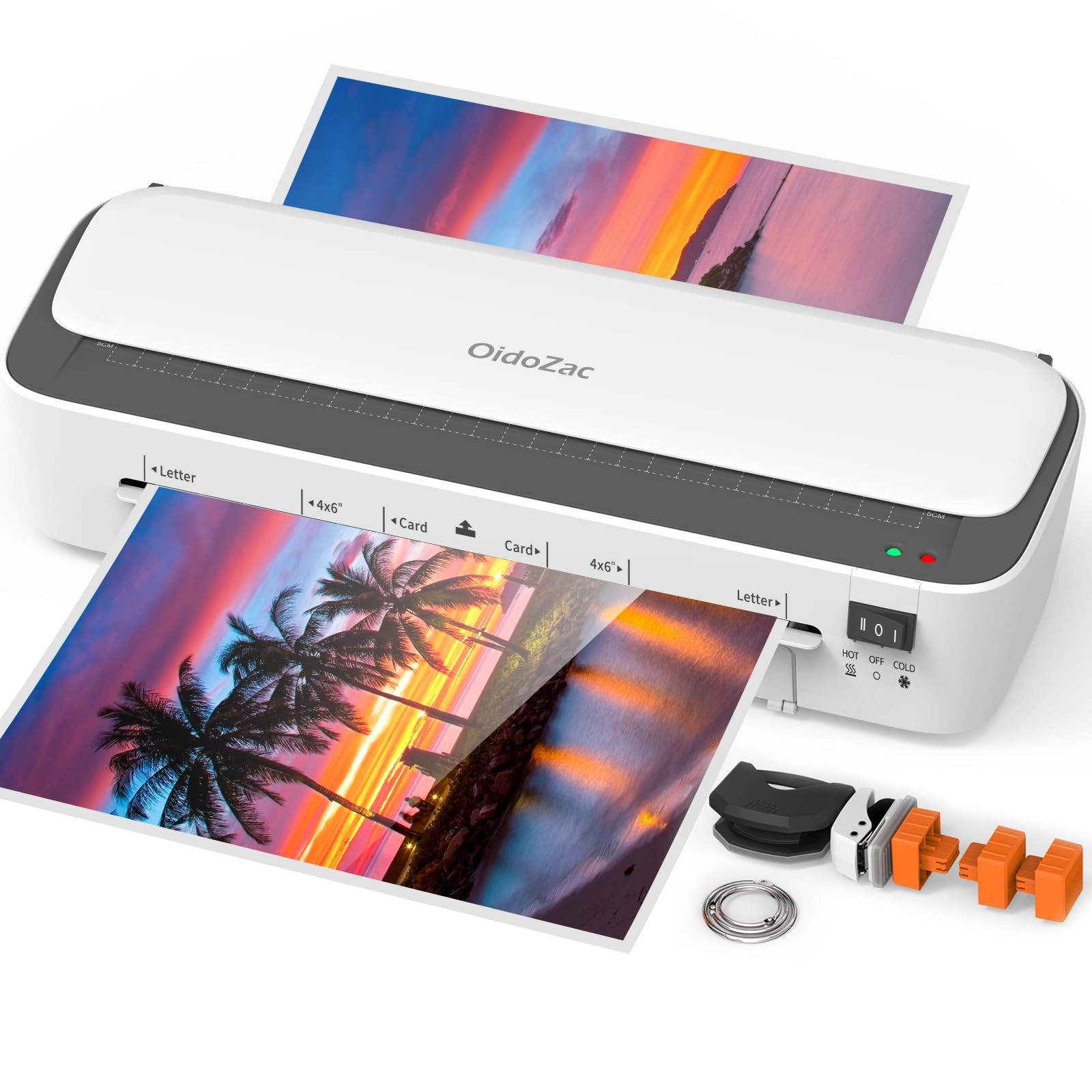 Laminator Machine 11 in 1 Laminating Never Jam Technology with 36 Sheets 9 Inch