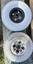 2 Invacare Pronto M41 M51 M61 M71 TDX SP Drive Wheels 3.00-4 Primo Solid Tires