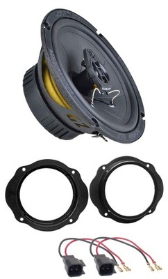 Ground Zero 2-Wege 120Watt 16,5cm Lautsprecher für Ford Focus Kuga Fronttür Auto