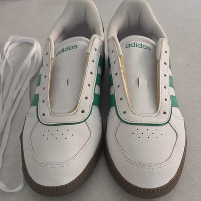 Adidas Breaknet Sleek (Size  11 W) - Cloud White / Field Green - Pristine  