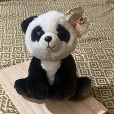 Ty Beanie Babies Baboo Panda Retired Original Plush with Tags 1999