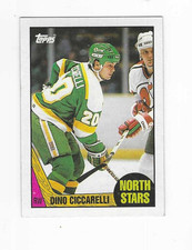 1987-88 TOPPS DINO CICCARELLI #81 MINNESOTA NORTH STARS
