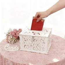 Wedding Card Box Card Receiving Box for Engagement Open Houses Baby Shower