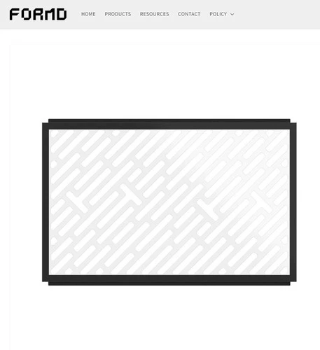 FormD T1 glass side panel VENTED - 1 only BNIB