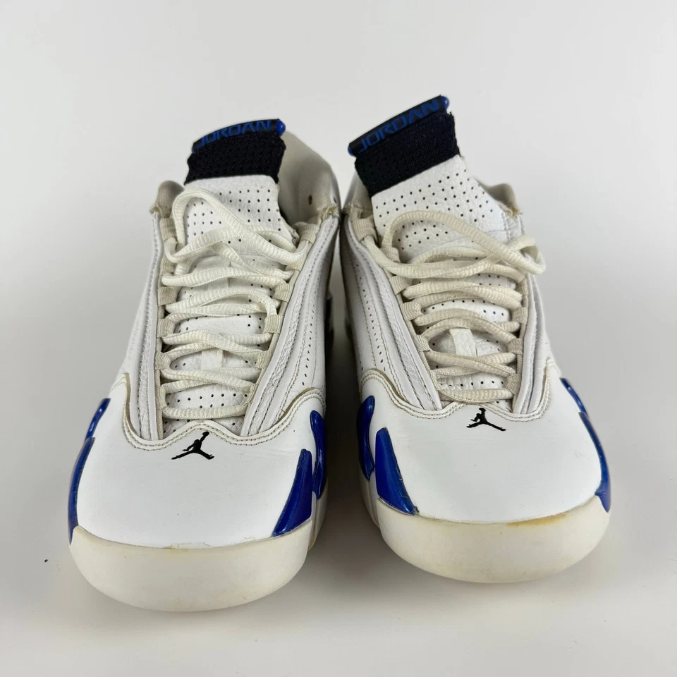 Nike Air Jordan 14 Zapatillas Retro Hyper Azul Real/Blanco Para Hombre 8 487471-104 Foto 2 de 4