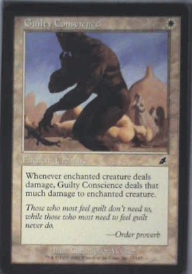 Guilty Conscience - Scourge: #17, Magic: The Gathering Nm C346