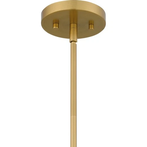 Aged Brass One Light Pendant from the Quoizel Pendant Collection - Picture 6 of 6