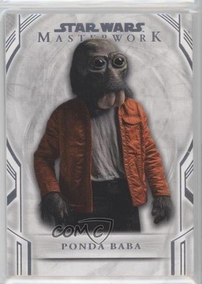 2018 Topps Star Wars Masterwork Ponda Baba #54 s3g