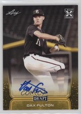 2020 Leaf Draft Auto Gold Dax Fulton #BA-DF1 Auto 0eq6