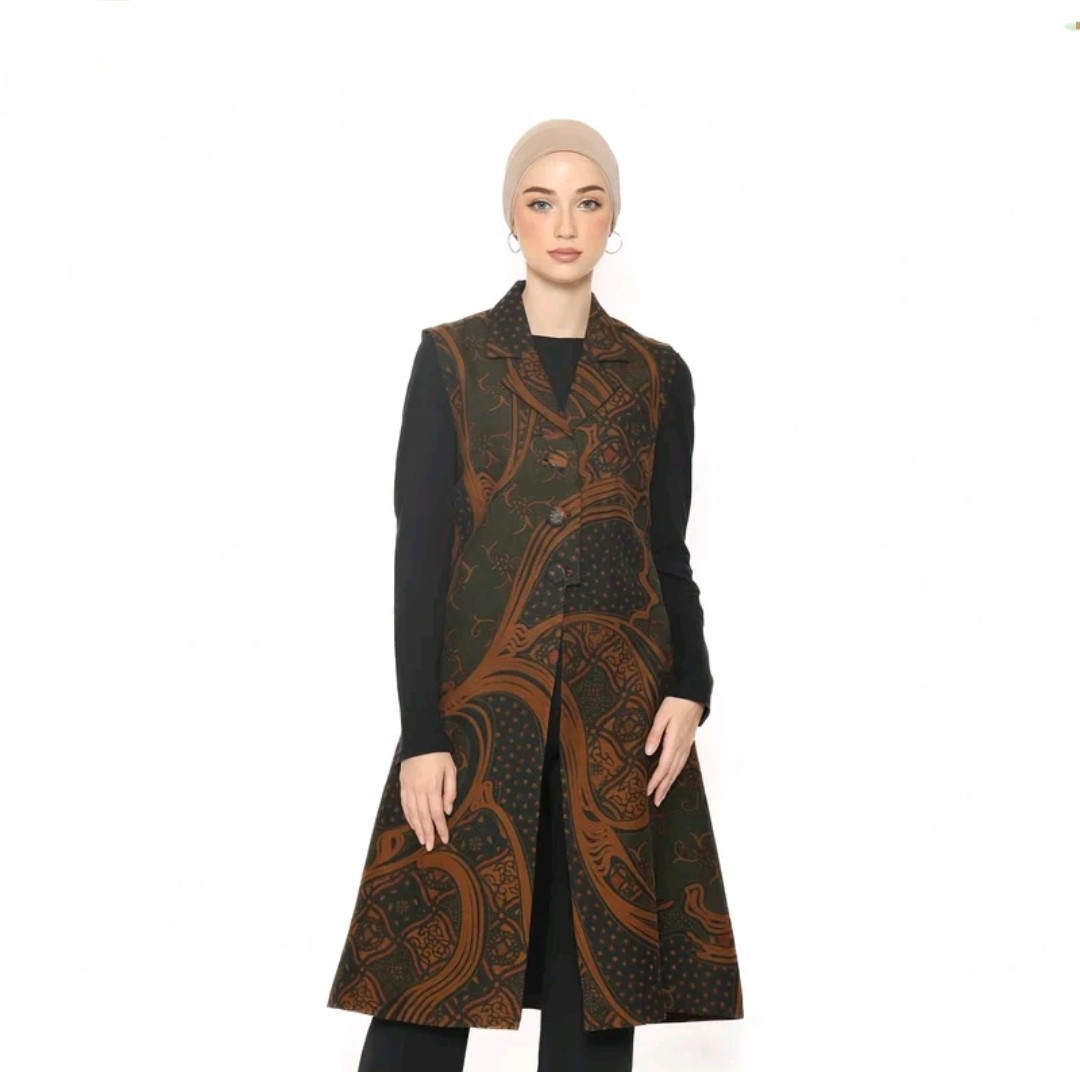 Outer Batik for Women with Sidomukti Motif, Laseman Batik, Exclusive Batik