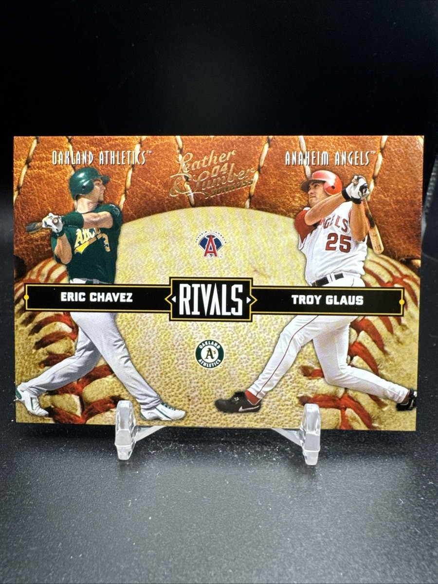 2004 Donruss Leather and Lumber Rivals #LLR-33 Chavez Glaus /2499
