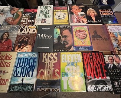 Lot of 10 MYSTERY Action Romance Thriller History Vintage Hardcover HBs Books