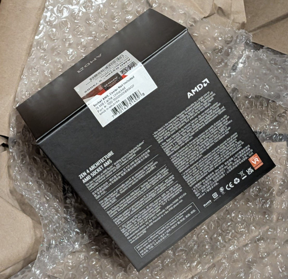 AMD Ryzen 9 7900x Processor (5.6 GHz, 12 Cores, LGA 1718/Socket