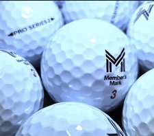 50 Mint Member  s Mark Golf Balls  5A Spotless Mint  Tour  Distance Mix
