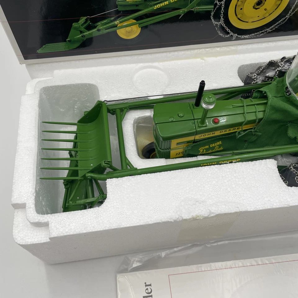 1/16 Ertl John Deere Model 720 W/ 80 Blade 45 Loader Precision #18 New In Box - Image 3 of 4