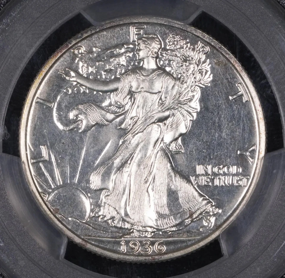 1936 P Half Dollars Liberty Walking PCGS PR-63 Proof - Image 3 of 4