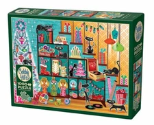 Christmas Cats 1000 Piece Jigsaw Puzzle Cobble Hill New