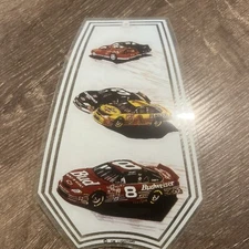 lot of 6 OK lighting Dale Earnhardt touch Lamp shade replacement glass section