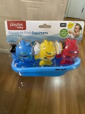Playtex Baby Squeeze Fish Squirters Bath Time