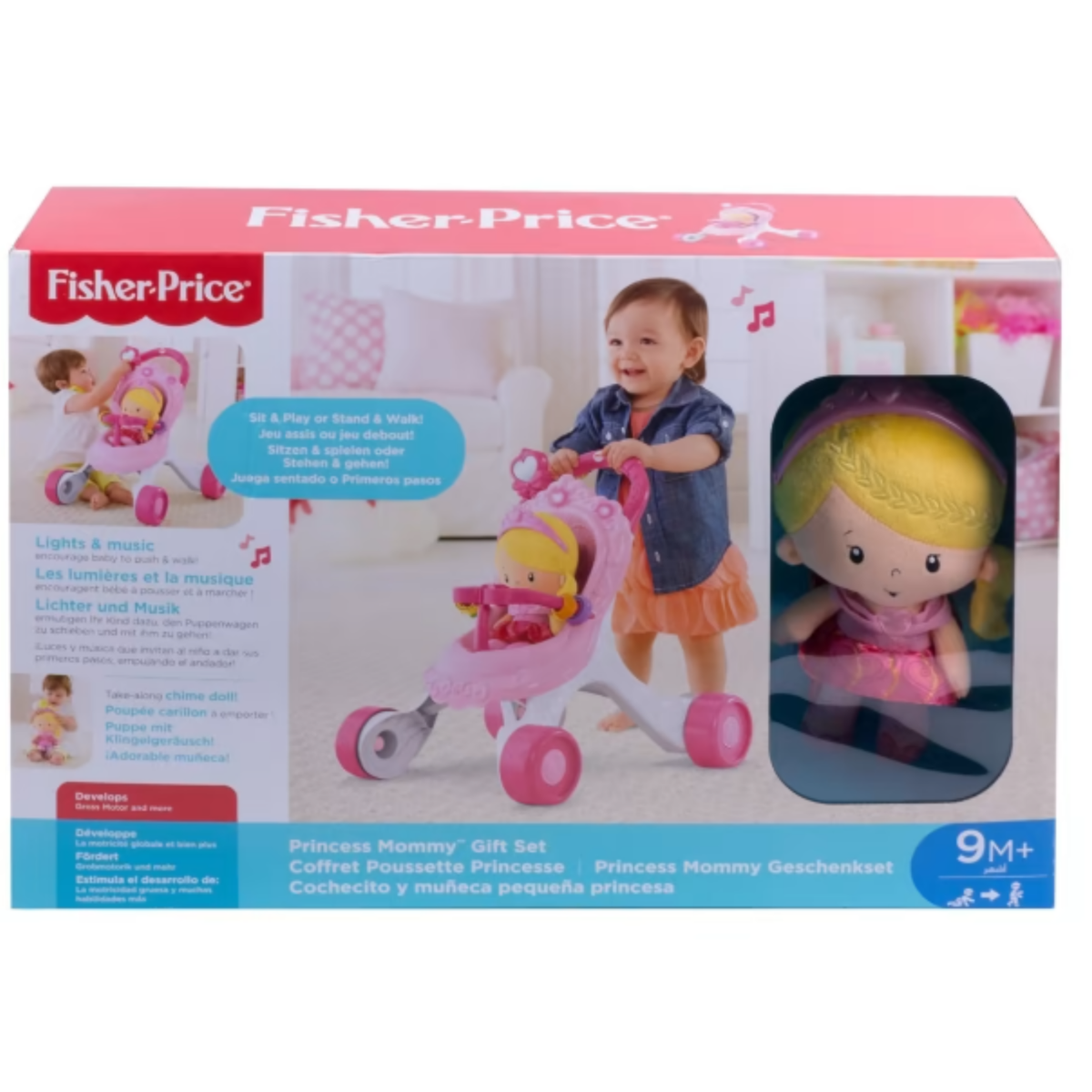 Fisher-Price Princess Mommy Gift Set Assorted Baby Walking Gift