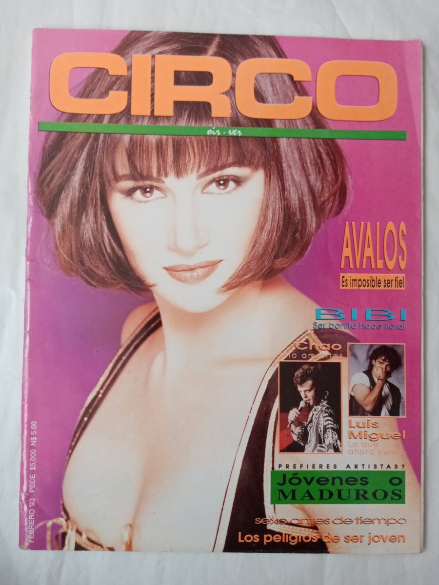 ALEJANDRA AVALOS CIRCO MEXICAN MAGAZINE MEXICO SPANISH FEBRUARY