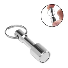 Keychain Neodymium Magnet for Testing Brass, Gold, Silver, Coins, Jewelry