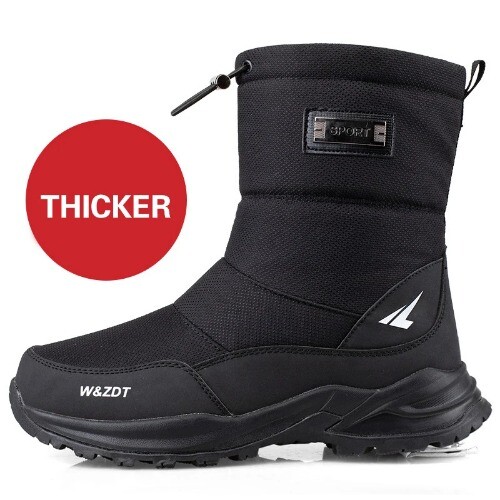 MenBoots Winter Shoes Waterproof Non-slip Thick Fur Winter Boot For -40 Degrees - Bild 7 von 23
