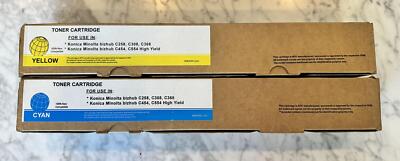 TONER for Konica Minolta C258,c308,c368,c454,c554,C454e,C554 (TN512/TN324) C&Y