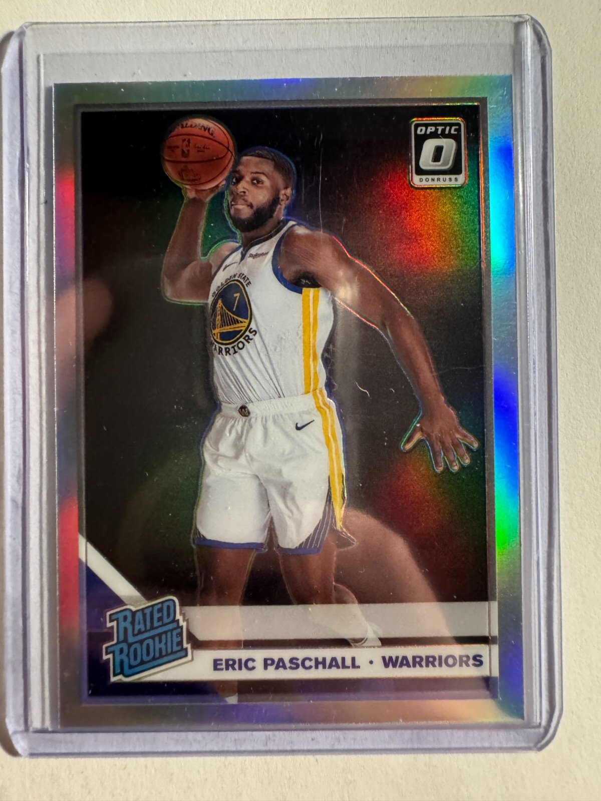 K181,626 - 2019-20 Donruss Optic Holo #199 Eric Paschall RR