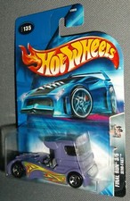 Hot Wheels 2004 #135 Final Run #3 of 5 Semi Fast 04 Purple Green 5SPs B3856