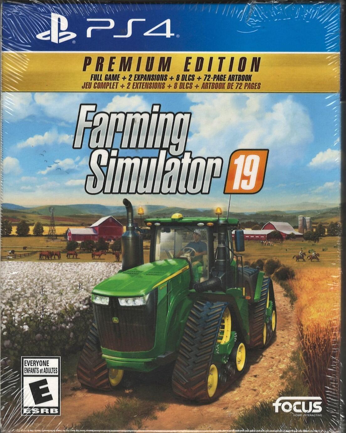  Farming Simulator 19: Premium Edition (PS4) : Video Games