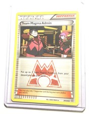 TEAM MAGMA ADMIN - 29/34 - Double Crisis - Uncommon - Pokemon Card - NM