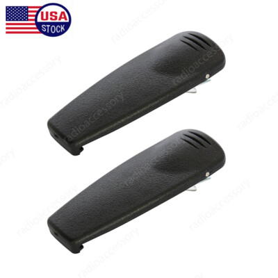 2pcs Belt Clip for Motorola CP100d CP185 XTS1500 XTS2250 XTS2500 PR1500 Radio
