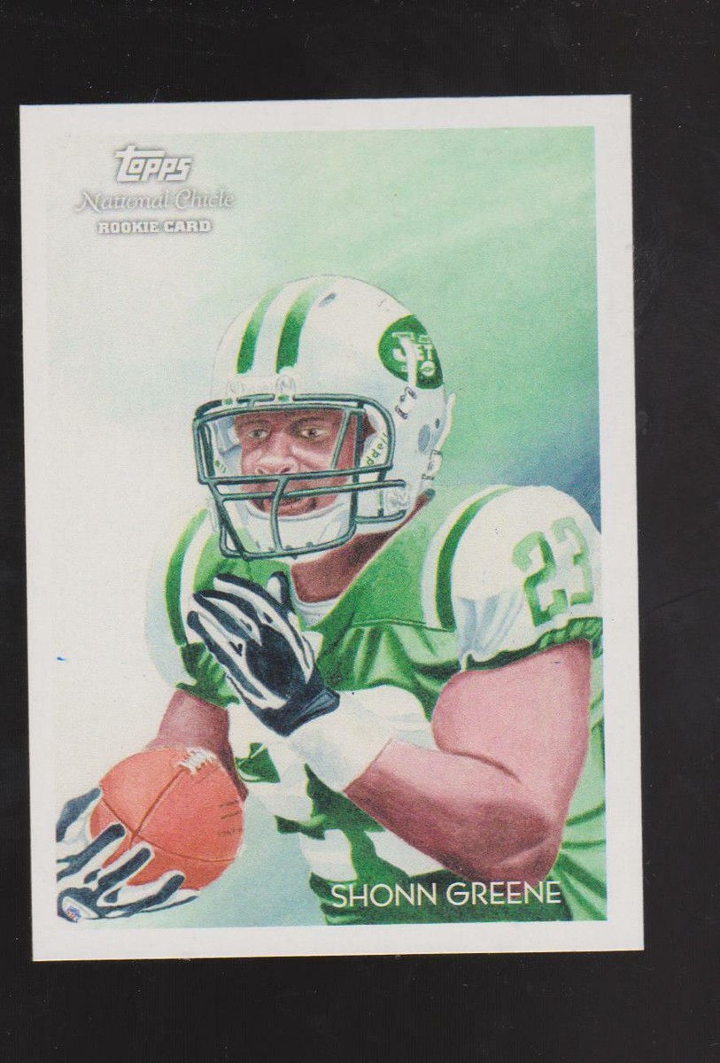 2009 Topps National Chicle #C58 Shonn Greene rookie card, Iowa
